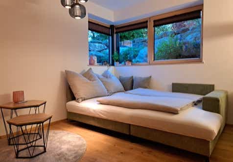 Schlafcouch in der Ferienwohnung Alpenglück³ in Oy-Mittelberg